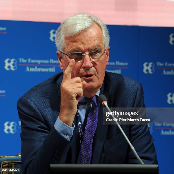 Michel Barnier Chief Negotiator of the European Commission's Task Force for the preparation and conduct of the negotiatons with the United Kingdom...