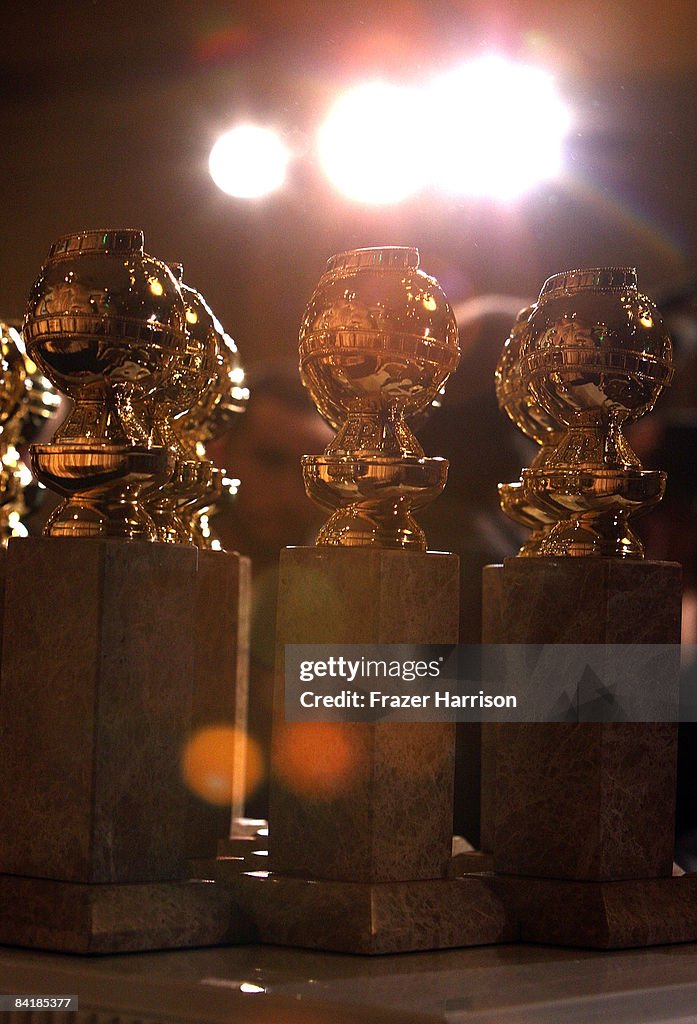 Unveiling Of The New 2009 Golden Globe Statuettes