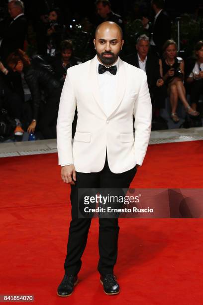 Ritesh Batra walks the red carpet ahead of the 'Our Souls At Night' screening during the 74th Venice Film Festival at Sala Grande on September 1,...