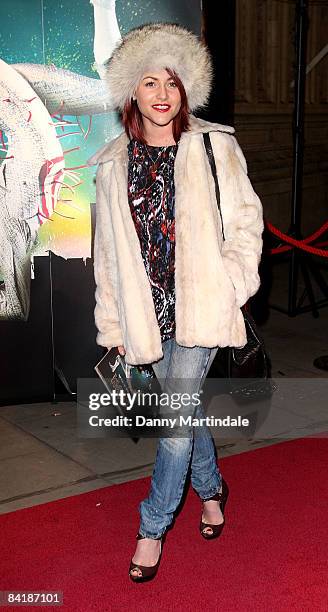 Jaime Winstone attends the Cirque du Soleil, Quidam Gala Premiere at Royal Albert Hall on January 6, 2009 in London, England.