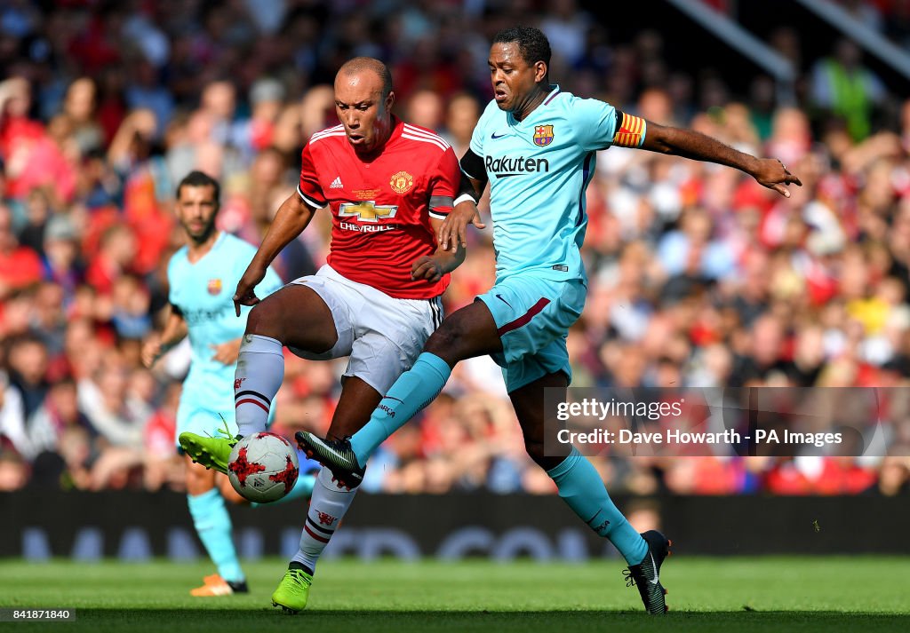 Manchester United Legends v Barcelona Legends - Old Trafford