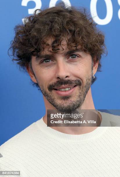 Michele Riondino attends the 'Diva!' photocall during the 74th Venice Film Festival on September 2, 2017 in Venice, Italy.