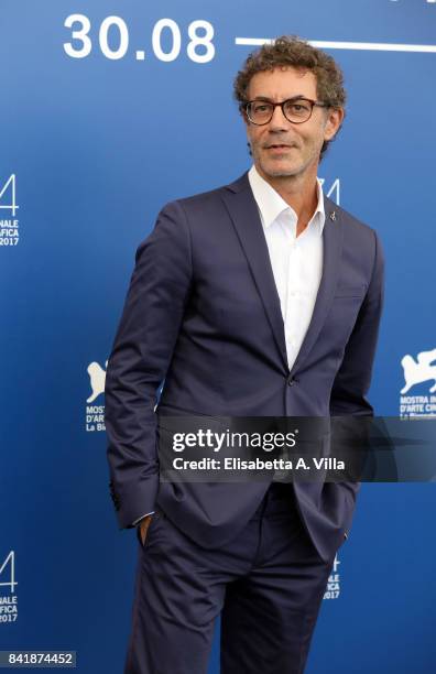 Francesco Patierno attends the 'Diva!' photocall during the 74th Venice Film Festival on September 2, 2017 in Venice, Italy.