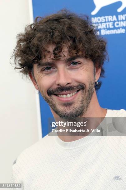 Michele Riondino attends the 'Diva!' photocall during the 74th Venice Film Festival on September 2, 2017 in Venice, Italy.