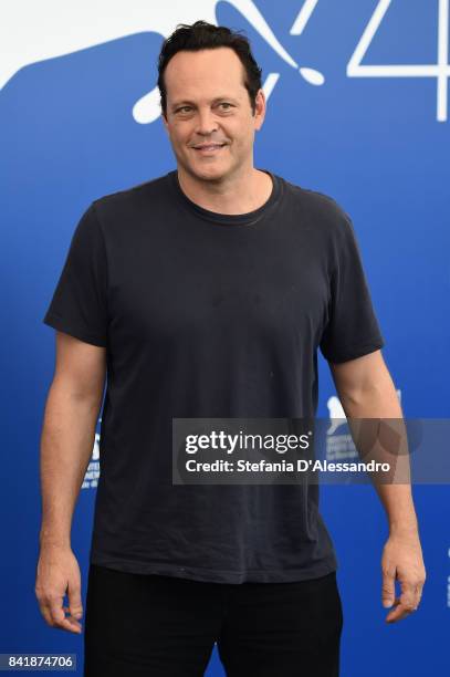 Vince Vaughn attends the 'Brawl In Cell Block 99' photocall during the 74th Venice Film Festival on September 2, 2017 in Venice, Italy.