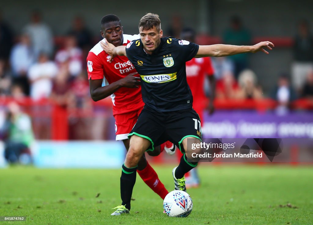 Crawley Town v Yeovil Town - Sky Bet League Two