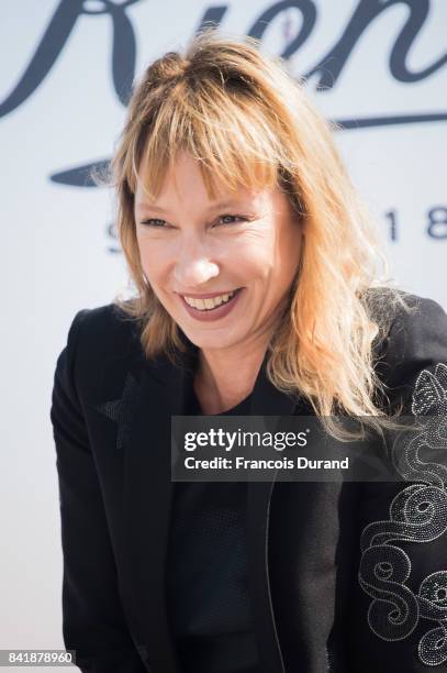 Emmanuelle Bercot poses at the Revelation Jury photocall during the 43rd Deauville American Film Festival on September 2, 2017 in Deauville, France.