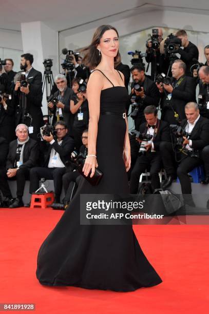 Actress Rebecca Hall attends the premiere of the movie "Suburbicon" presented out of competition at the 74th Venice Film Festival on September 2,...