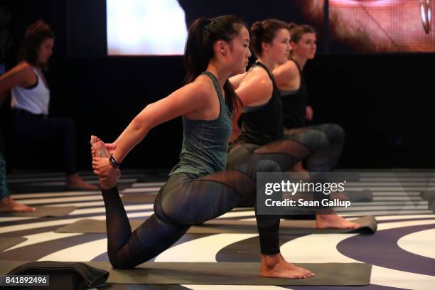 Paleta CalmQuality and Albert Mordue present Nike NTC Yoga during the Bread & Butter by Zalando at Arena Hall, arena Berlin on September 2, 2017 in...