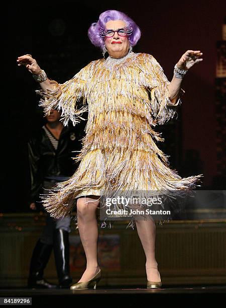 Barry Humphries as Dame Edna Everage