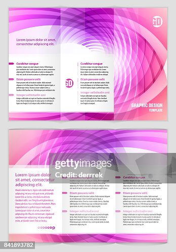Leaflet Design Example High-Res Vector Graphic - Getty Images