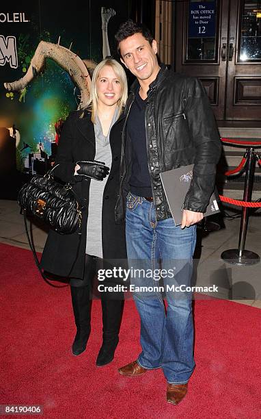 Jeremy Edwards attends the gala premiere of Cirque du Soleil, Quidam at Royal Albert Hall on January 6, 2009 in London, England.