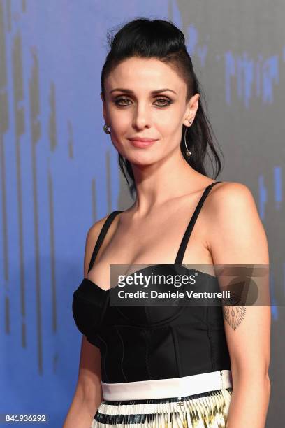 Federica Vincenti attends the 'Suburra The Series' premiere during the 74th Venice Film Festival on September 2, 2017 in Venice, Italy.