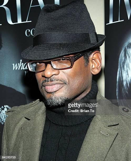 Actor Terrence 'T.C.' Carson arrives at TBS' "10 Items or Less" Season 3 Premiere Party at Aqua Restaurant & Lounge on January 6, 2009 in Beverly...