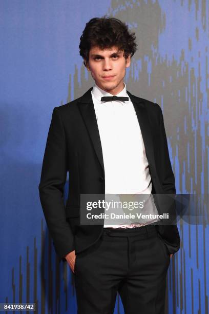 Eduardo Valdarnini attends the 'Suburra The Series' premiere during the 74th Venice Film Festival on September 2, 2017 in Venice, Italy.