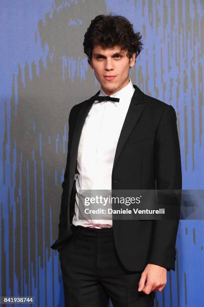 Eduardo Valdarnini attends the 'Suburra The Series' premiere during the 74th Venice Film Festival on September 2, 2017 in Venice, Italy.