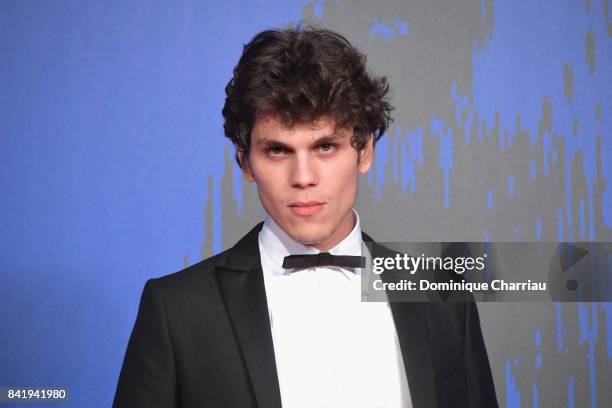 Eduardo Valdarnini attends the 'Suburra The Series' premiere during the 74th Venice Film Festival on September 2, 2017 in Venice, Italy.