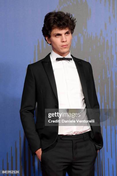 Eduardo Valdarnini attends the 'Suburra The Series' premiere during the 74th Venice Film Festival on September 2, 2017 in Venice, Italy.