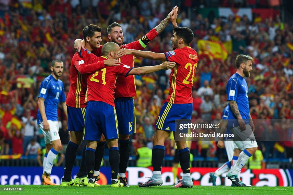 Spain v Italy - FIFA 2018 World Cup Qualifier