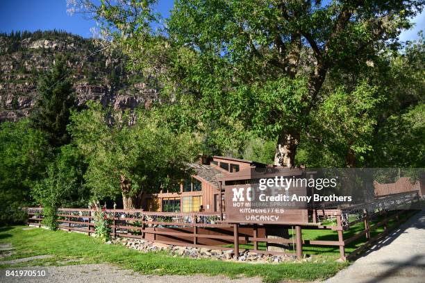 Wiesbaden Hot Springs Spa & Lodgings, in Ouray, Colorado, on July 31, 2017.