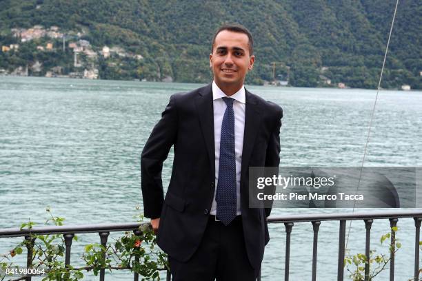 Luigi Di Maio member of Italian Parliament attends the Ambrosetti International Economic Forum on September 2, 2017 in Cernobbio, Como,...