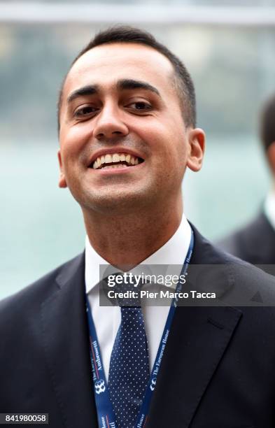 Luigi Di Maio member of Italian Parliament attends the Ambrosetti International Economic Forum on September 2, 2017 in Cernobbio, Como,...