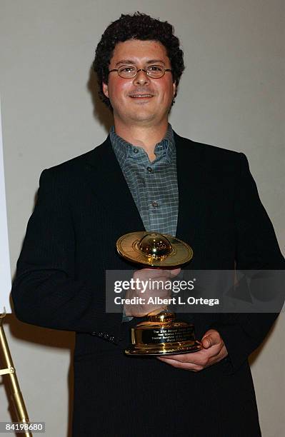 Anthony Bregman, winner for Best Science Fiction Film "Eternal Sunshine of the Spotless Mind"