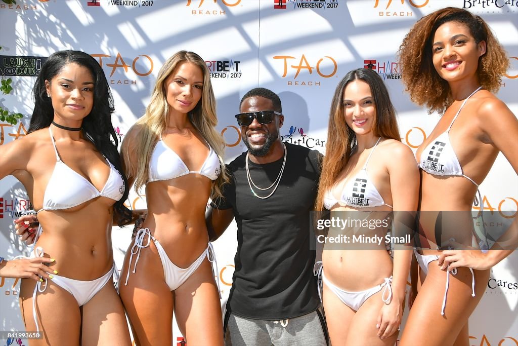 Kevin Hart Hosts HartBeat Weekend Pool Party