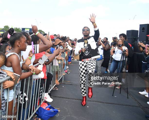 Rapper Trinidad James performs onstage at Ambitious X and Ludacris Foundation presents 2017 Luda Fam Day on September 2, 2017 at Turner Field in...