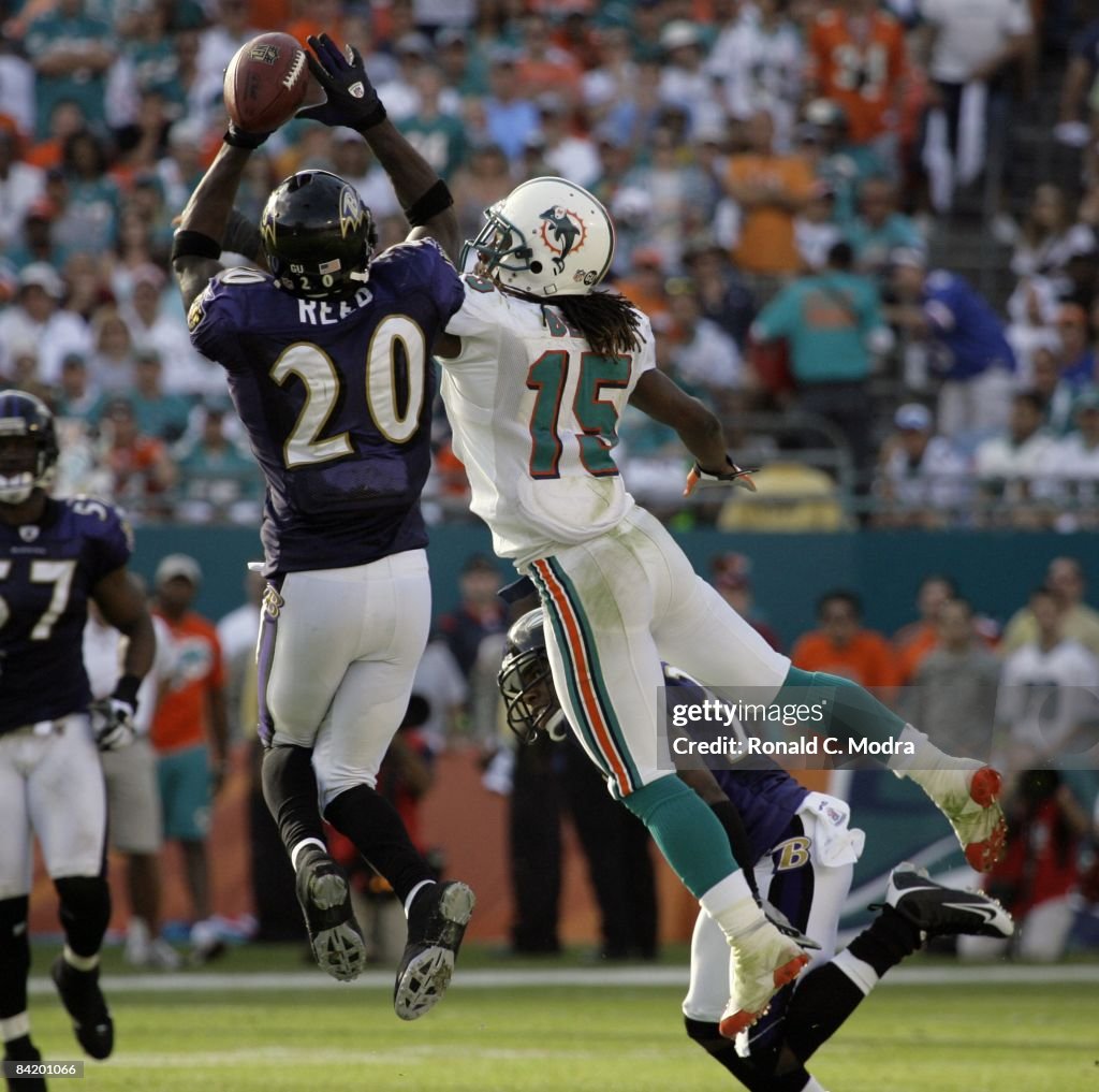AFC Wild Card Game: Baltimore Ravens v Miami Dolphins