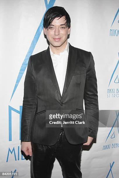 Couture Designer Malon Breton attends the premiere of "True Beauty" at Nikki Beach Midtown on January 5, 2009 in New York City.