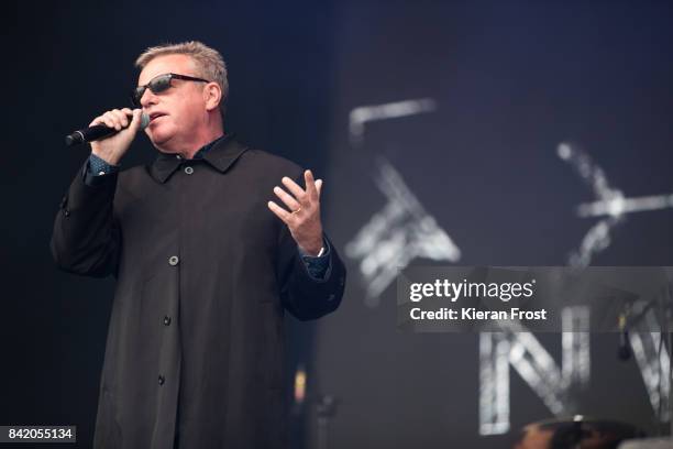 Graham McPherson of Madness performs at Electric Picnic Festival at Stradbally Hall Estate on September 2, 2017 in Laois, Ireland.
