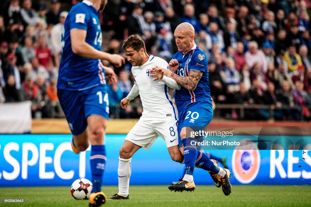Finland v Iceland - FIFA World Cup 2018 qualification