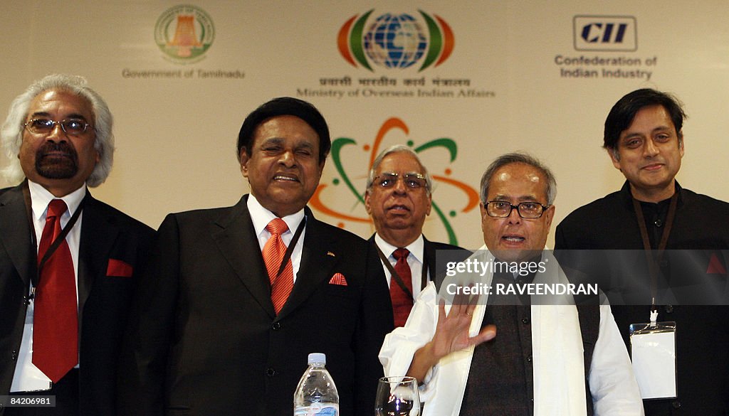 Indian Minister of External Affairs Pran