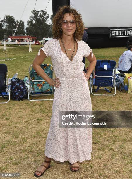 Actress Jennifer Grey poses for portrait at the special screening of "Dirty Dancing" at Will Rogers State Historic Park on September 2, 2017 in...