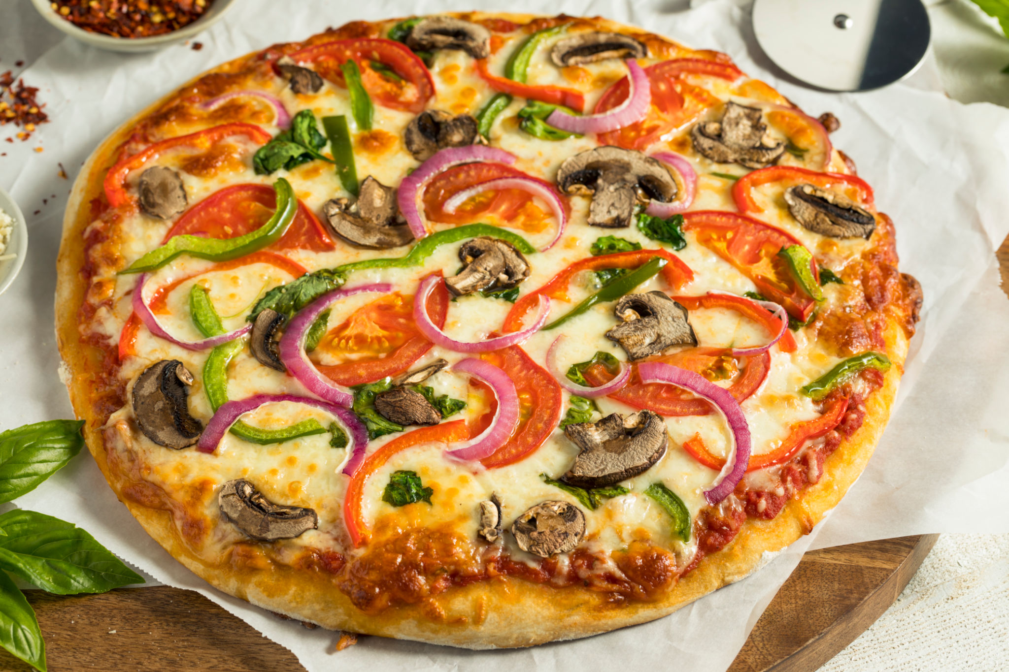 vegetarian pizza