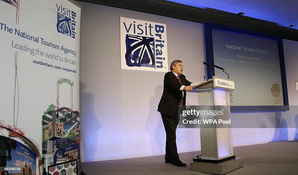 PM Brown On Regional Tour Of England
