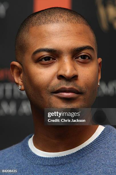 Nominee Noel Clarke poses for photographs during the BAFTA Orange Rising Star Award nomination announcement at BAFTA Headquarters on January 8, 2009...