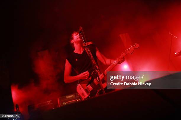 Brian King of Japandroids performs at Electric Picnic Festival at Stradbally Hall Estate on September 2, 2017 in Laois, Ireland.