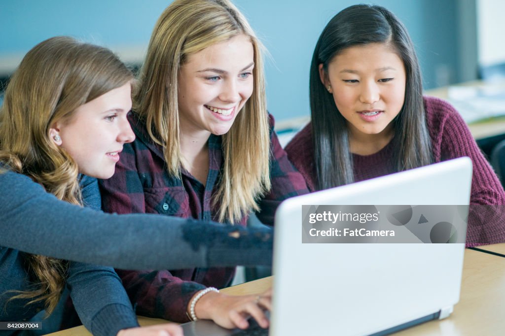 Studying With A Computer High-Res Stock Photo - Getty Images