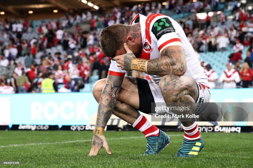 NRL Rd 26 - Dragons v Bulldogs
