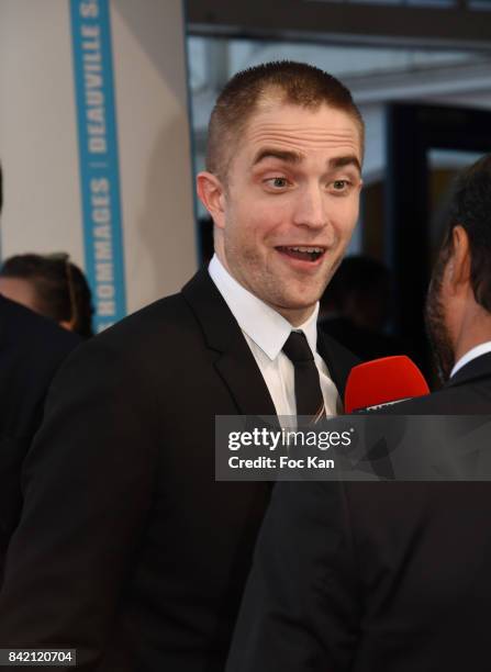 Robert Pattinson attends the screening of 'Good Time' Premiere during the 43rd Deauville American Film Festival on September 2, 2017 in Deauville,...