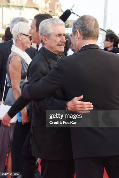 Claude Lelouch attends the screening of 'Good Time' Premiere during the 43rd Deauville American Film Festival on September 2, 2017 in Deauville,...