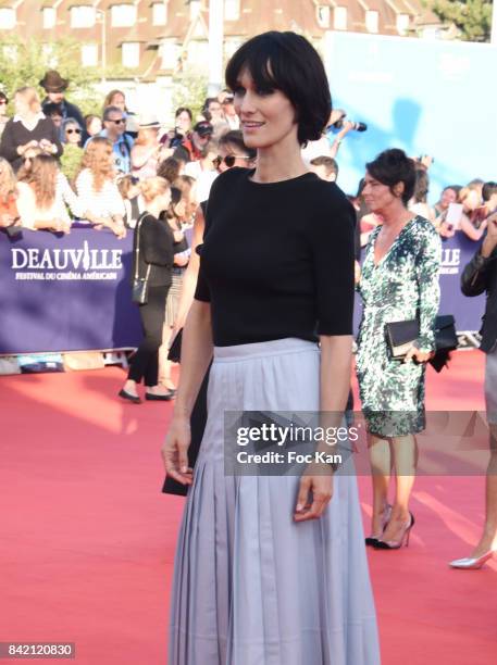 Clotilde Hesme attends the screening of 'Good Time' Premiere during the 43rd Deauville American Film Festival on September 2, 2017 in Deauville,...