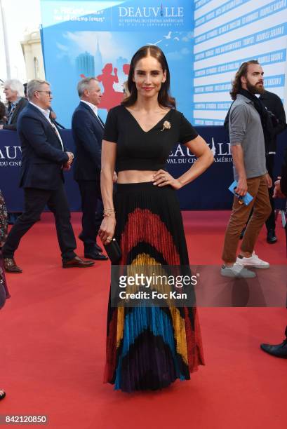 Leonor Varela attends the screening of 'Good Time' Premiere during the 43rd Deauville American Film Festival on September 2, 2017 in Deauville,...