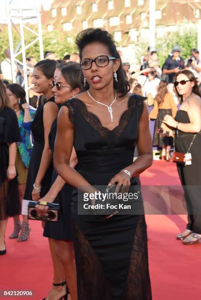 Audrey Pulvar attends the screening of 'Good Time' Premiere during the 43rd Deauville American Film Festival on September 2, 2017 in Deauville,...