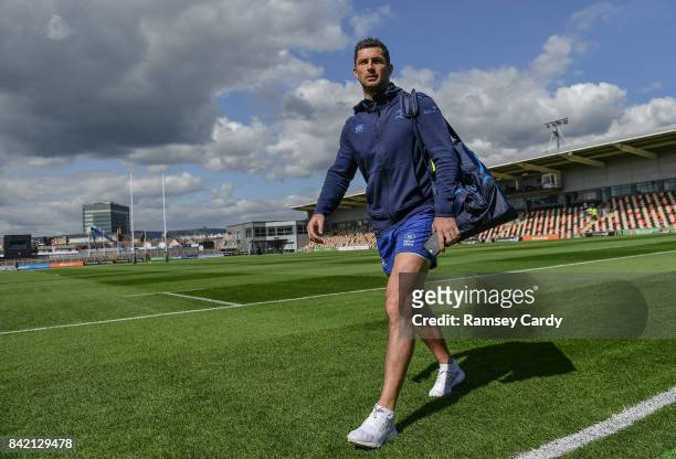 Wales , United Kingdom - 2 September 2017; Rob Kearney of Leinster ahead of the Guinness PRO14 Round 1 match between Dragons and Leinster at Rodney...