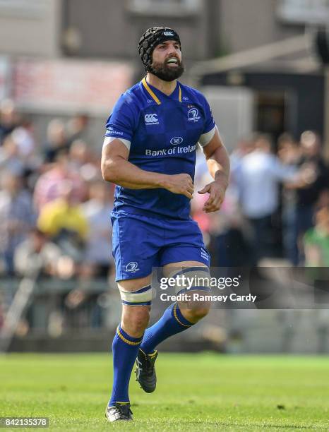 Wales , United Kingdom - 2 September 2017; Scott Fardy of Leinster during the Guinness PRO14 Round 1 match between Dragons and Leinster at Rodney...