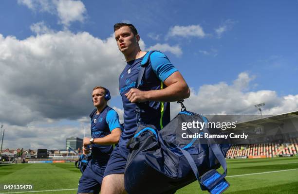 Wales , United Kingdom - 2 September 2017; James Ryan of Leinster ahead of the Guinness PRO14 Round 1 match between Dragons and Leinster at Rodney...