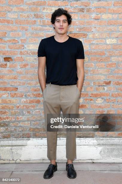 Cristiano Caccamo attends the Kineo Diamanti Awards press conference during the 74th Venice Film Festival at on September 3, 2017 in Venice, Italy.